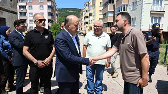Cide selin izlerini silmeye çalışıyor