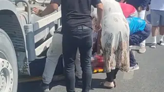 Kuşadası'nda beton mikseri dehşeti 1 ölü 1 yaralı