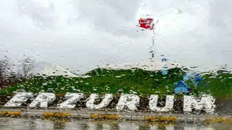Erzurum ve çevre illerde bugün sağanak yağış alarmı