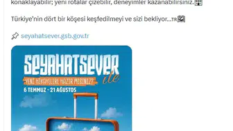 Gençler için ücretsiz konaklama dönemi başladı