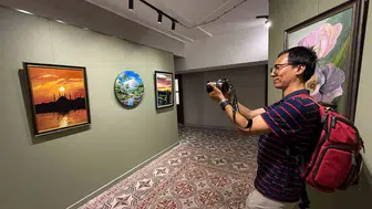 Pendikli büyüklerin fırçasından Dolmabahçe’de sanat rüzgarı