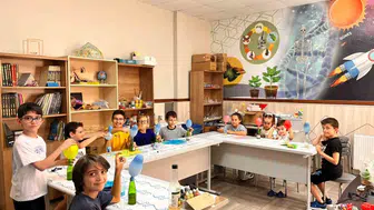 Başiskeleli çocuklar yaz tatilini bilimle değerlendiriyor
