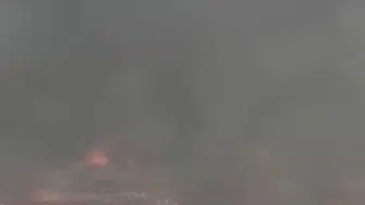Büyükada plajında yangın paniği