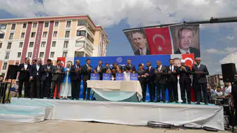 Erzurum’da 620 milyon liralık eğitim yatırımı için temel atıldı