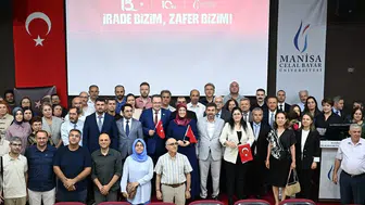 Manisa CBÜ'de 15 Temmuz için hafıza tazeleme buluşması