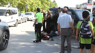 Çarşamba’da motosiklet kazası bir kişiyi hastanelik etti