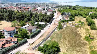Başiskele’de D-130 trafiğine alternatif yol çalışması hızlandı