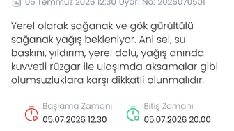 Denizli’de yaşayanlar dikkat bugün gökyüzü alarm veriyor