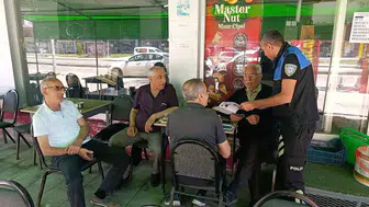 Erzurum polisi sokak sokak gezerek vatandaşları uyardı
