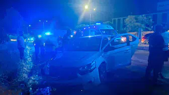 Bingöl yolunda trafik kazası 2 kişi hastaneye kaldırıldı