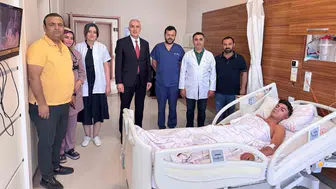 Adıyaman'da göğüs kafesi deformitesine kapalı ameliyat dönemi