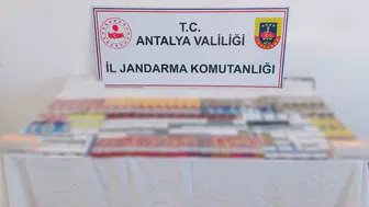 Kemer’deki bir işletmeye kaçak ürün baskını düzenlendi
