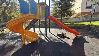 Eskişehir’de çocuk parkına çirkin saldırı