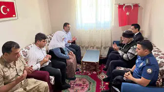 Akyaka protokolü 15 Temmuz şehit yakınları ve gazileri unutmadı