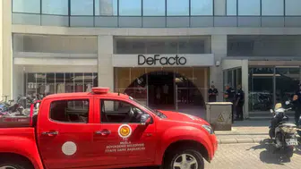 Marmaris çarşısında dumanlar yükseldi