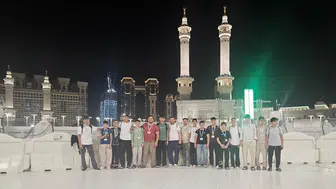 Aydınlı genç hafızlar Kabe’de şehitler için dua etti