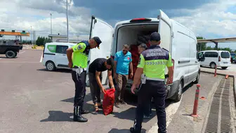 Osmangazi Köprüsü girişinde tonlarca kaçak midye yakalandı
