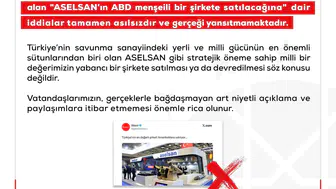 ASELSAN satılıyor mu iddialarına resmi yanıt geldi?