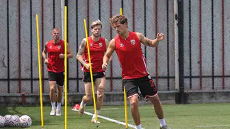 Samsunspor yeni sezon için sahaya indi