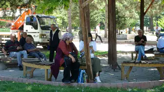 Malatya kavurucu sıcaklara teslim oldu