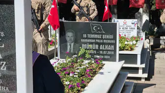Tekirdağ 15 Temmuz şehidini unutmadı