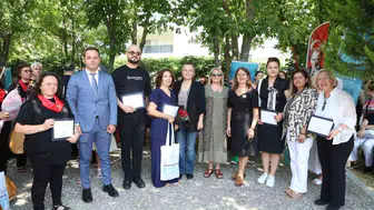 Nilüferli emekliler el emeği ürünlerini görücüye çıkardı