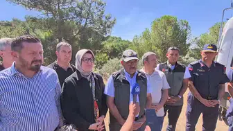 Balıkesir ormanlarında büyük mücadele sürüyor