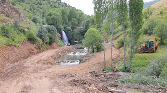 Bayburt Sırakayalar Şelalesi yeni yüzüne kavuşuyor