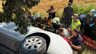 Hatay'da düğün dönüşü acı kaza 7 kişi hastanelik oldu