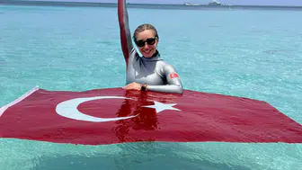 Şahika Ercümen Kaş sularında iki altınla zirveye oturdu