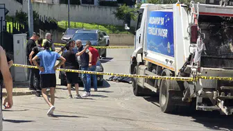 Mudanya'da çöp kamyonu faciası Bir kişi hayatını kaybetti