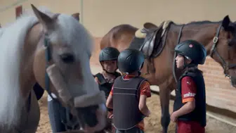 Muğlalı çocuklar yaz tatilini at üstünde geçiriyor