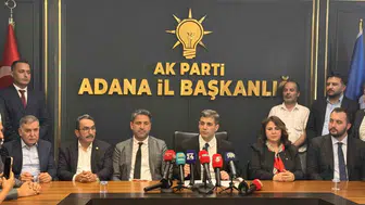 AK Parti Adana’da Mustafa Özkan dönemi başladı