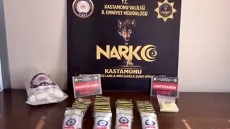 Kastamonu narkotik operasyonunda yüklü miktarda uyuşturucu yakalandı