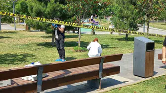 Çatalca Millet Bahçesi’nde dehşet anları