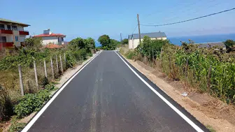 Akçakoca’da dört köyün ulaşım hattı daha güvenli hale geldi