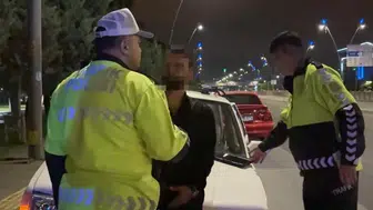 Kayseri'de alkollü sürücünün kaza yalanı elinde patladı
