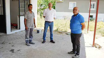 Germencik Üzümlü Mahallesi düğün salonunu yeniliyor