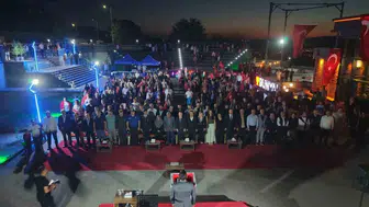 Kayseri Tomarza ve Bünyan 15 Temmuz için meydanlara indi