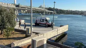 Haliç’te köprüye çarpan tekneden düşen personelin cansız bedenine ulaşıldı
