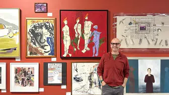 Ressam Yiğit Yazıcı 35 yıllık sanat birikimini Ayvalık’a taşıyor