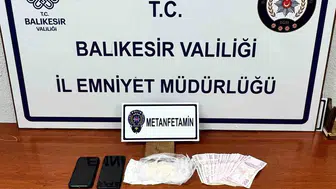 Gönen polisinden şüpheli araca uyuşturucu baskını