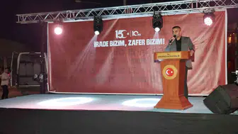 Akçadağ’da 15 Temmuz anması