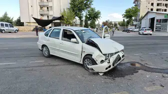 Adıyaman'da trafik kazası Beş aylık bebek ve iki kişi yaralandı