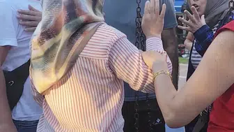 Kağıthane’de çocuk parkında aileler birbirine girdi