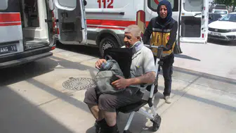 Konya yolunda otomobil şarampole uçtu 5 kişi yaralandı