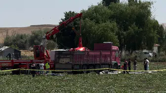 Ankara semalarında eğitim uçuşu faciayla bitti