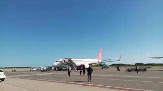 Samsun Çarşamba Havalimanı yılın ilk yarısında yolcu akınına uğradı