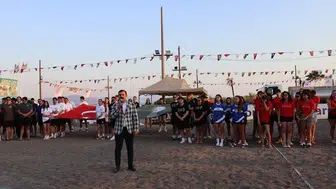 Köyceğiz plajlarında üniversiteli hentbolcuların büyük rekabeti başladı