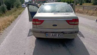 Tokat Yeşilyurt girişinde trafik kazası
